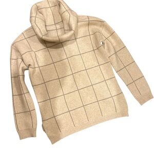 Hem And Thread warn cowl neck Sweater